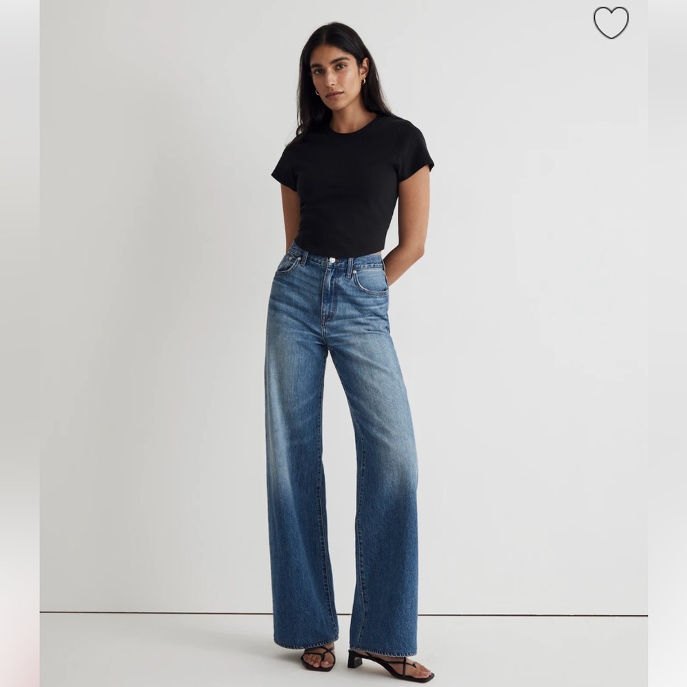 Madewell Super Wide Leg Jeans sz 30